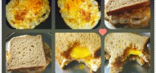 Egg Half Fry Sandwich, Half Fry Sandwich, Egg Sandwich